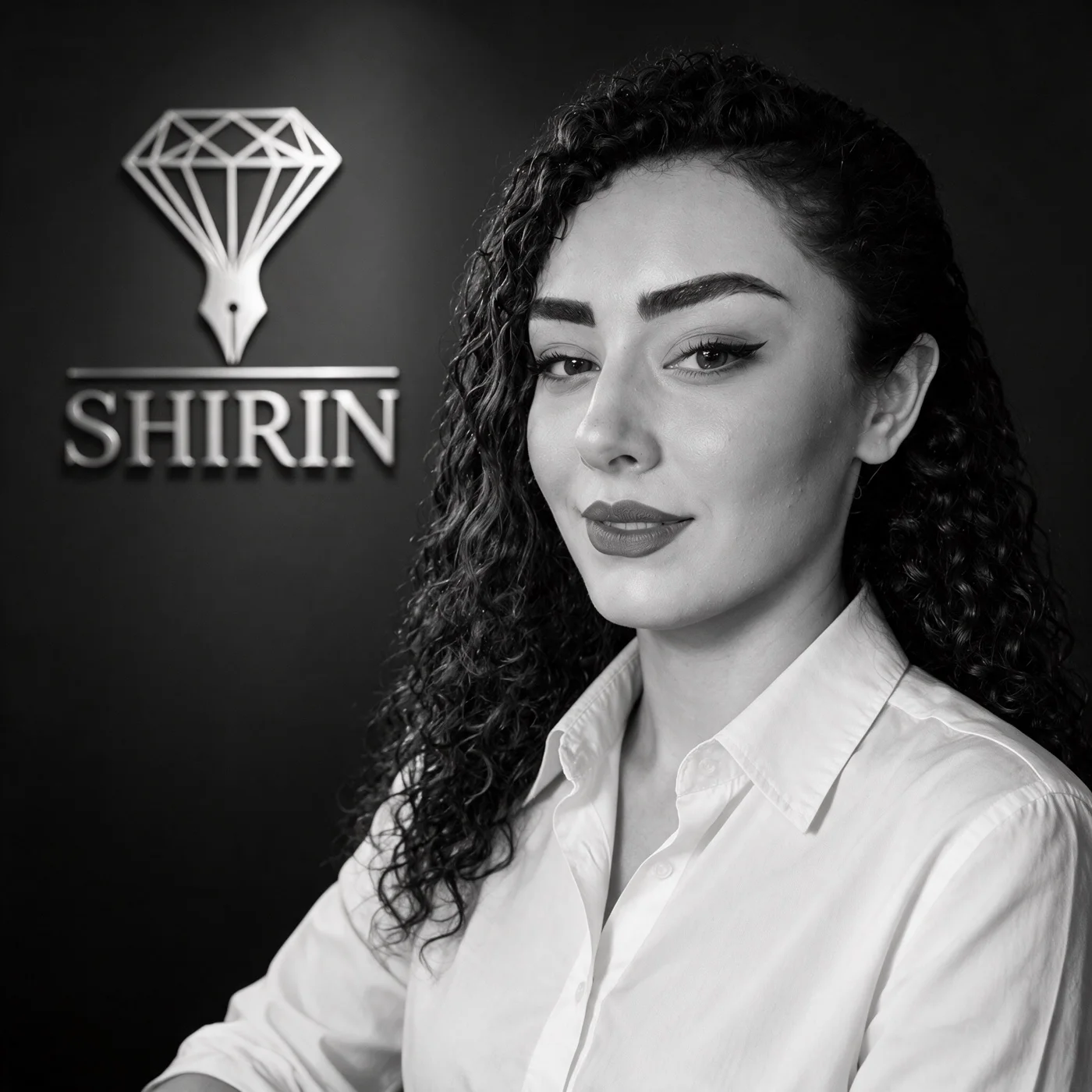 Portrait of Shirin Goodarzi, jewellery designer