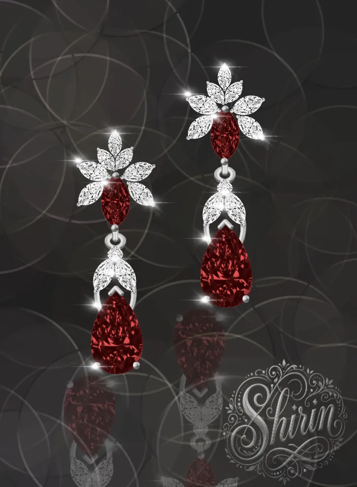 Earrings design No. 02 by Shirin