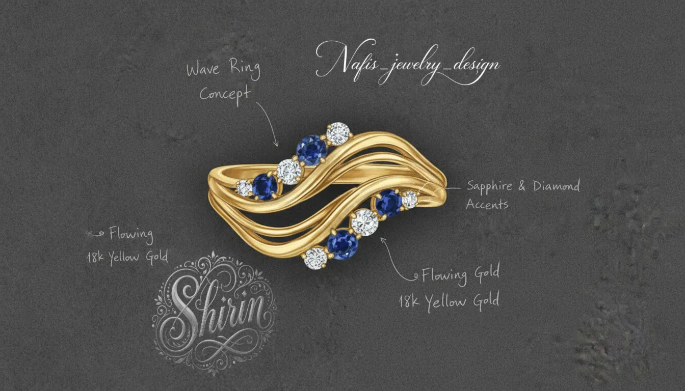 Rings design No. 42 by Shirin