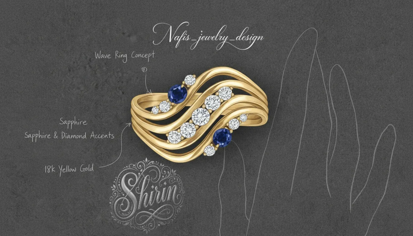 Rings design No. 46 by Shirin