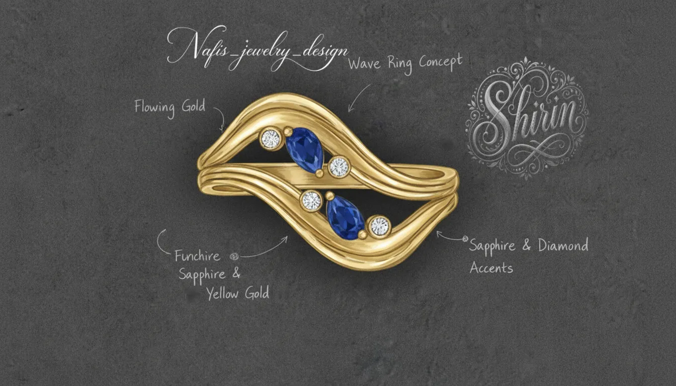 Rings design No. 50 by Shirin