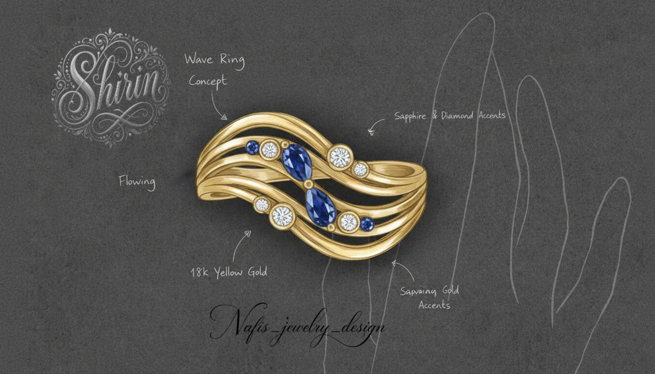Rings design No. 56 by Shirin