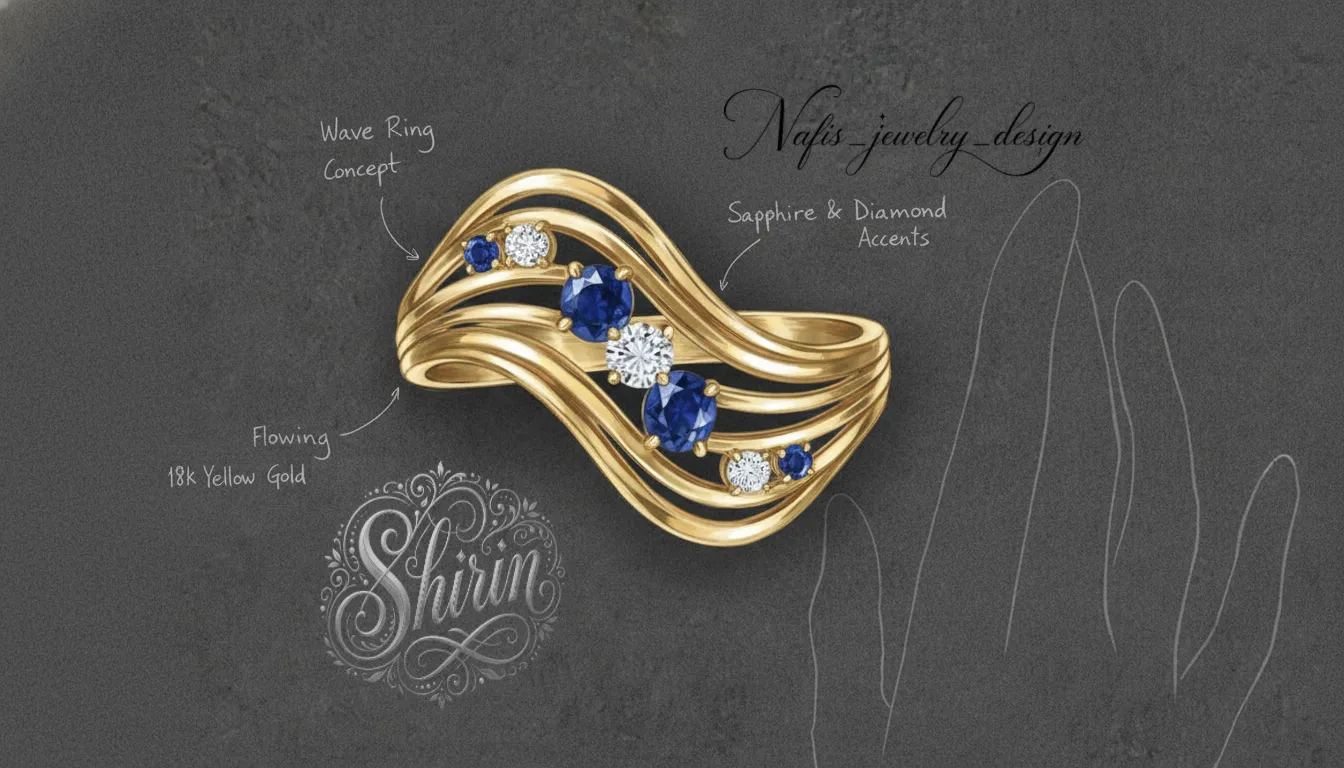 Rings design No. 60 by Shirin