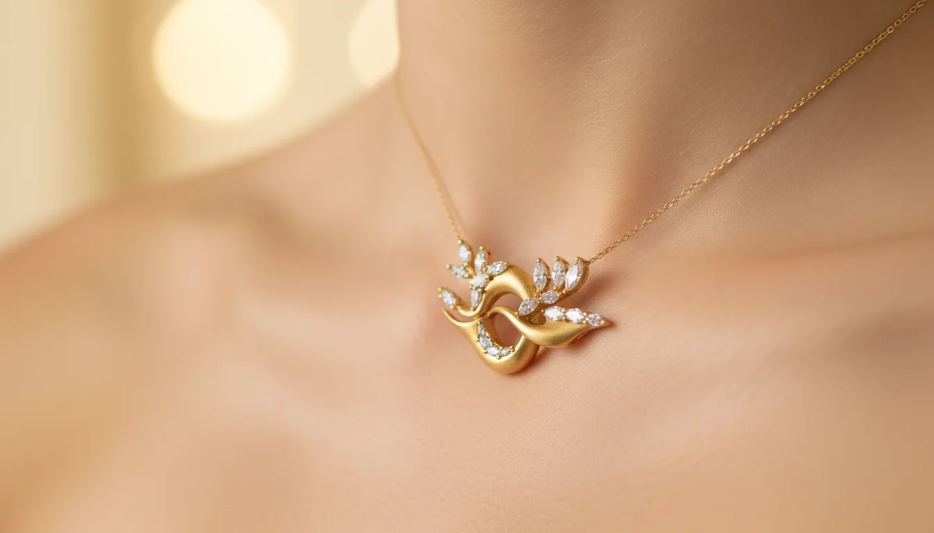Marquise Diamond Necklace